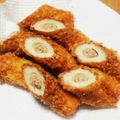 こうchanmama's cooksnap of when they made ちくわのひき肉詰めフライ.