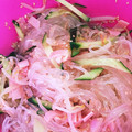 サンP's cooksnap of when they made すし酢でおいしい！中華風はるさめの酢の物.