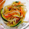 ののののののののりお's cooksnap of when they made 葛きりときゅうりの酢の物.