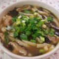 くっくのん's cooksnap of when they made 沖縄そば風☆豚バラ軟骨スープうどん☆.