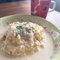 skpn3939's cooksnap of when they made 明太子(たらこ)簡単クリームオムライス.