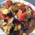 ちぇんばあ's cooksnap of when they made 茄子とトマトのさっぱり豚炒め.