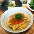ぽんこ♡'s cooksnap of when they made 鮭のシンプル混ぜ御飯U･ｪ･U.