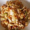 3mikuna's cooksnap of when they made 玉子とレタスのチャーハン.