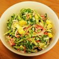 ☆とるも☆'s cooksnap of when they made 豆苗＊コーン＊かにかまのマヨネーズ和え.