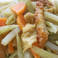エミちゃん's cooksnap of when they made ふきとさつま揚げの味噌煮.