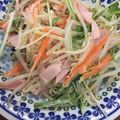 harurun_13's cooksnap of when they made もやしと水菜のシャキシャキサラダ.