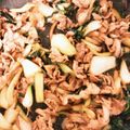 とろーるる's cooksnap of when they made ちんげん菜が100倍美味しい豚肉炒め.