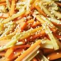 ★ＴＯＭＯ☆'s cooksnap of when they made うどと人参のきんぴら.