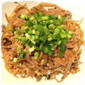 peco＊＊'s cooksnap of when they made パパッと一人ごはん、水菜と豚肉の卵とじ.