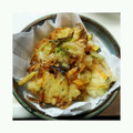 まっしゃん555's cooksnap of when they made わかめ香る♪新たまねぎのかき揚げ.