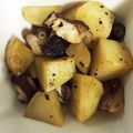 harurun26's cooksnap of when they made おつまみたこポテト.