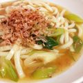 料理のおねえさん's cooksnap of when they made 葱と生姜のあったかトロトロうどん.
