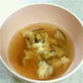 まなわかこじ's cooksnap of when they made 夜中のスープ☆卵・ネギ・椎茸☆優しい味.