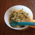 begoodgirl's cooksnap of when they made 離乳食後期〜＊ほうとう風うどん＊.