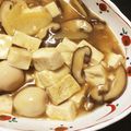 のもす＊'s cooksnap of when they made 豆腐とうずら卵のオイスターソース煮.