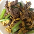 クックSXOHUY☆'s cooksnap of when they made 簡単すぎる牛肉と卵の中華炒め！.