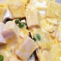 Hanachico's cooksnap of when they made 高野豆腐とえんどう豆の玉子とじ.