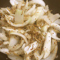 Sonky's cooksnap of when they made 新玉ねぎとじゃこ炒め.