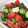 とっとっとまとちゃん's cooksnap of when they made さっぱり！もずく&きゅうりの梅醤油和え.