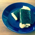 mihokid's cooksnap of when they made ☆～砂糖醤油のチーズ海苔巻き餅～☆.