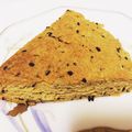 yonemii's cooksnap of when they made きな粉とごまのザックザクスコーン.