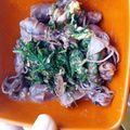kana＊0628's cooksnap of when they made 菜の花とホタルイカの辛子酢味噌和え.