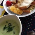 ポヨちママ's cooksnap of when they made 枝豆のクリーミースープ.