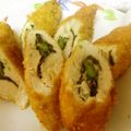 片付きんちゃん's cooksnap of when they made アスパラのササミ巻き揚げ☆.