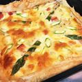 Chellina's cooksnap of when they made 春の☆ベーコンと空豆のキッシュ.
