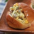 ぽっぽぺぺ's cooksnap of when they made お豆の玉子サンド.
