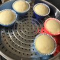 たんぽぽしぃ's cooksnap of when they made フライパンで簡単！米粉蒸しパン.