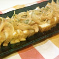 まっちぃなー's cooksnap of when they made 厚揚げマヨチリソース和え.