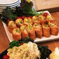 kira1122's cooksnap of when they made 簡単キレイ♪お花見おいなり.