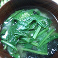 かぴーな's cooksnap of when they made 海苔とほうれん草のお味噌汁.