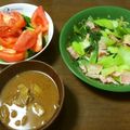 takapinn's cooksnap of when they made ダラ嫁★チンゲン菜のベーコン炒め.