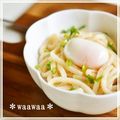 ＊waawaa＊'s cooksnap of when they made 温玉のせ☆たらこうどん.