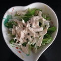＊さーー＊'s cooksnap of when they made 水菜と大根とささみのシャキシャキサラダ.