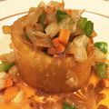 mswunr's cooksnap of when they made くり抜き大根の肉詰め.