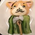 ロナぼっちゃん。's cooksnap of when they made 妖怪ウォッチ キャラ弁 マスターニャーダ.