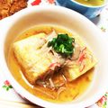 のののんぴーち's cooksnap of when they made 揚げだし豆腐☆カニカマしめじあんかけ.