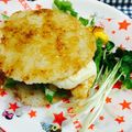 ＊marble＊'s cooksnap of when they made 簡単☆ベーコンエッグでライスバーガー.