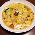ちて。's cooksnap of when they made 青梗菜のかに玉あん.