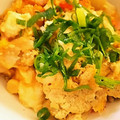 ユーロン's cooksnap of when they made けみアミ美夕の簡単じゃがいも卵とじ.