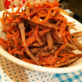 まーたー☆'s cooksnap of when they made ☆めんつゆで簡単‼きんぴらごぼう☆.