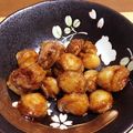 めぐ嫁's cooksnap of when they made お弁当に。ベビー帆立のはちみつ照り焼き.