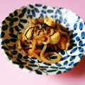 あきたびじょん's cooksnap of when they made ちくわとこんにゃくのバター炒め✾.