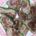 Walnut6K's cooksnap of when they made 簡単柔らかジューシー☆ピーマンの肉詰め☆.