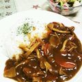 KUMI KUMI's cooksnap of when they made 旦那がだまされた☆隠し味入りきのこカレー.