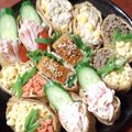 チョビくんママ's cooksnap of when they made 簡単おもてなし☆彩りいなり寿司.
